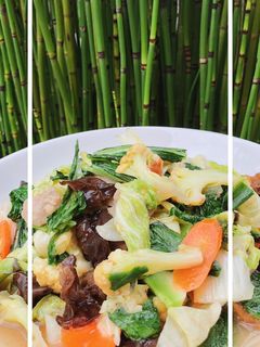Foto resep Cap Cay Udang Bakso