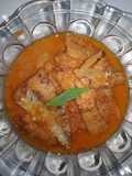 Sambal ikan asin bumbu kuah santan