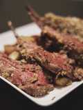 Mustard Crusted Rack Of Lamb