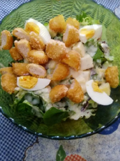Una foto de Ensalada cesar