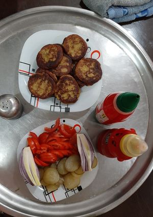 عکسی از دستور کوکو سیب زمینی
