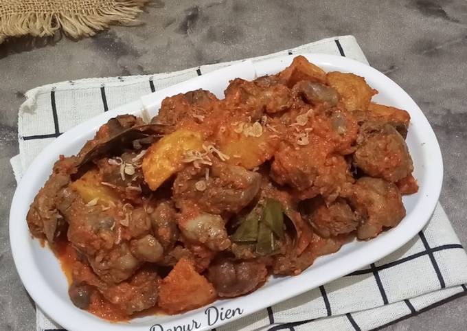 Resep Sambal Goreng Ati Ampela Oleh Dapur Dien - Cookpad