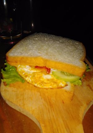 Foto resep Sandwich telur simpel