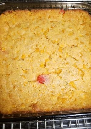 A picture of Kickin' Corn Casserole.