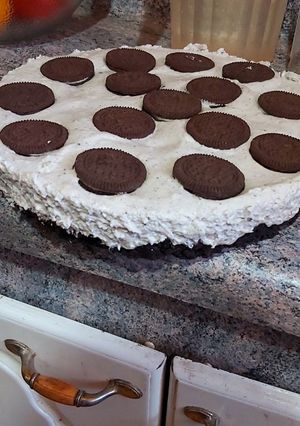 Una foto de Cheesecake de Oreo