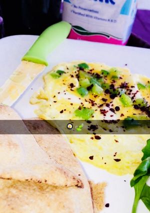 صورة لوصفة فطور صحي 🍳🌶