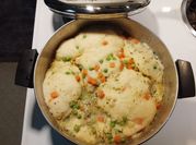 A picture of bisquick dumpling