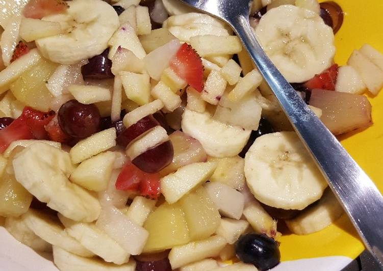 Step-by-Step Guide to Prepare Speedy Mix Fruit salad