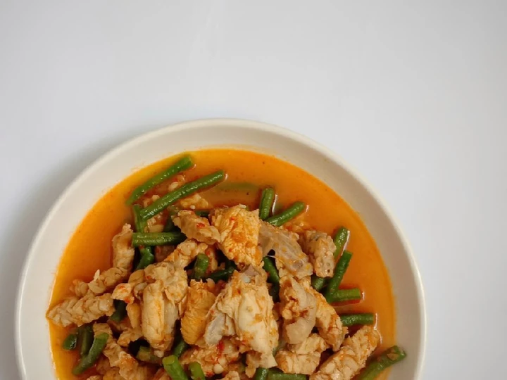 Langkah Mudah untuk Membikin Resep Kacang panjang Tempe Tumis Pedas yang Enak Banget Anti Ribet, Lezat