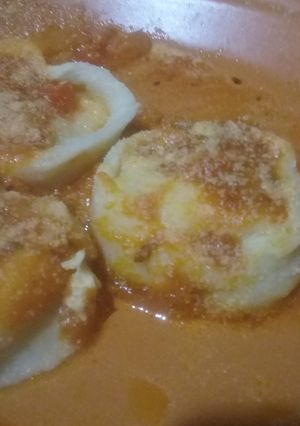 Una foto de Capelettis caseros de pollo y verdeo