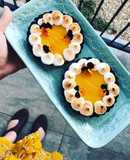 Chocolate and Granadilla Tart #sweettooth