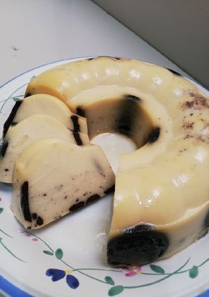 Foto resep Pudding Caramel Oreo