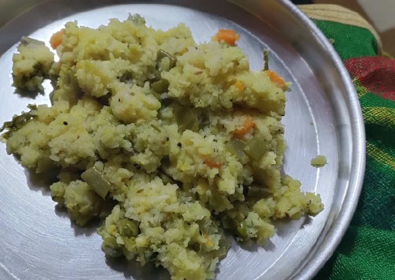 Vegetable khichdi