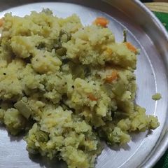 A picture of Vegetable khichdi.