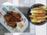Ayam dan terong penyet klenger