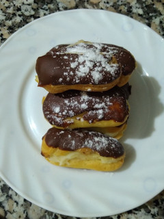 Foto resep ÉCLAIR/ EKLER (Kue Soes Topping Cokelat)