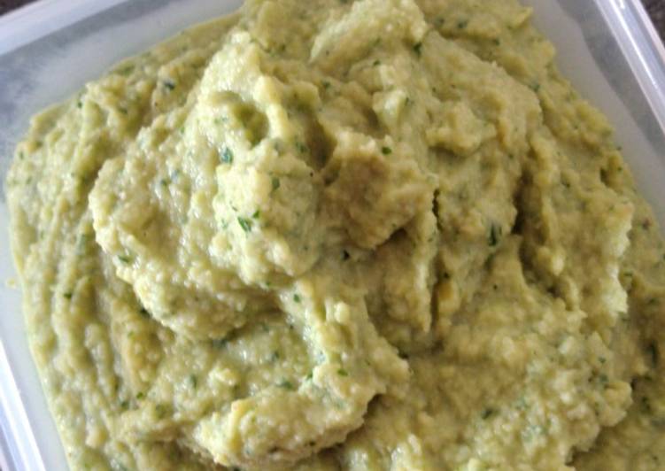 Hummus de cilantro