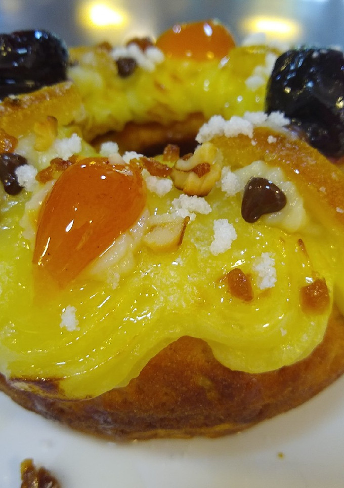 Una foto de Rosca de reyes para celíacos