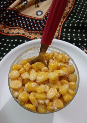 A picture of Creamy sweet corn.