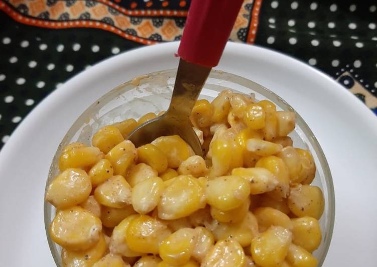 Creamy sweet corn