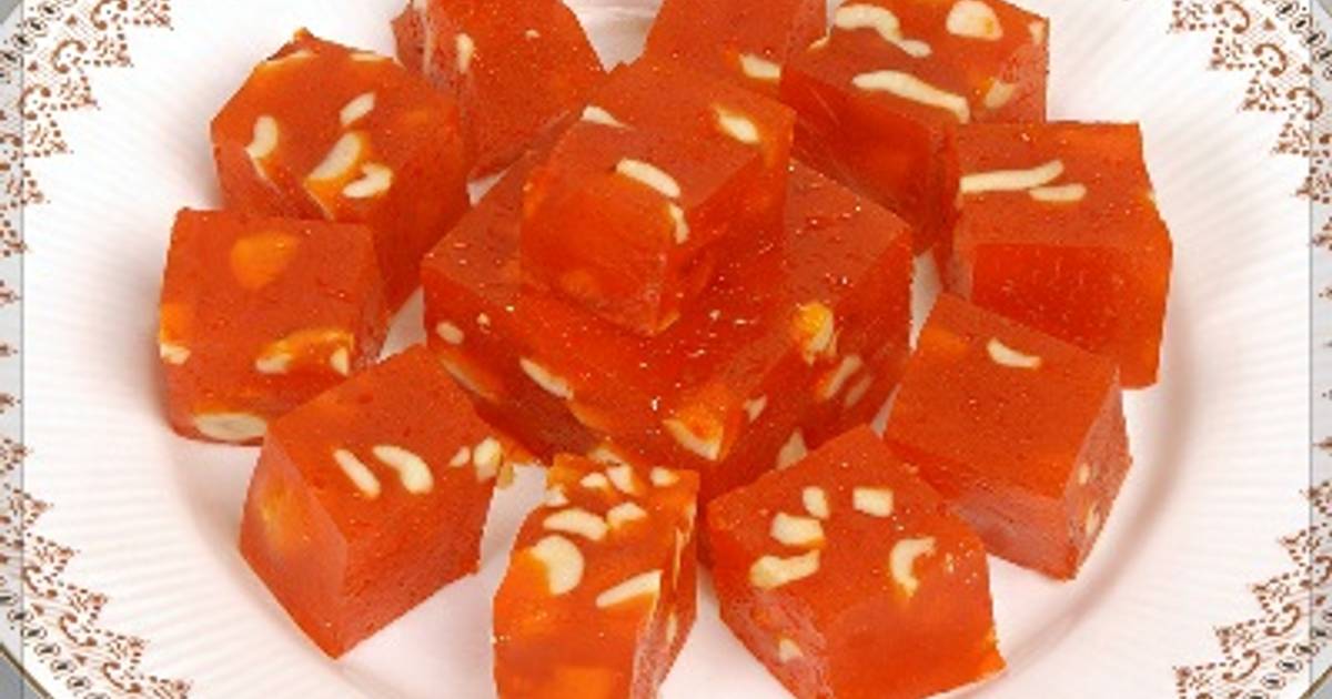 Bombay Halwa or Corn Flour Halwa Recipe by Jeeva Lakshmi Cookpad