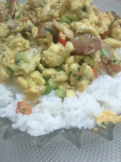 Foto resep Orak Arik Telur Sosis