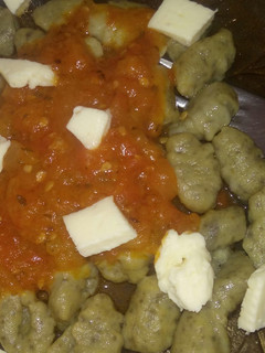 Una foto de Ñoquis de batata