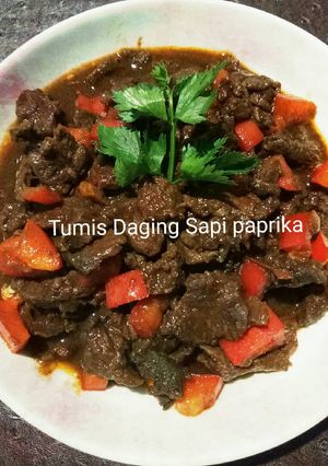 Foto resep Tumis Daging Paprika