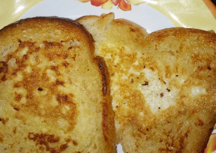 Steps to Make Perfect Toasted bread