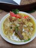 Soto Koyor Sapi bumbu Kuning Khas Lamongan