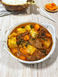 A picture of Beef Stew with Vegetables 🍲.