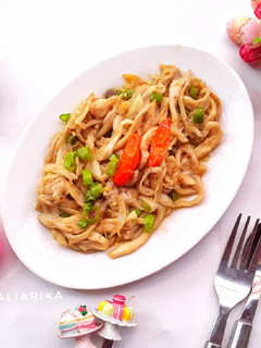 Foto resep Tumis Jamur Tiram Cabe Ijo