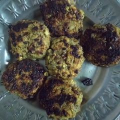 A picture of Bean seeds fritters.
