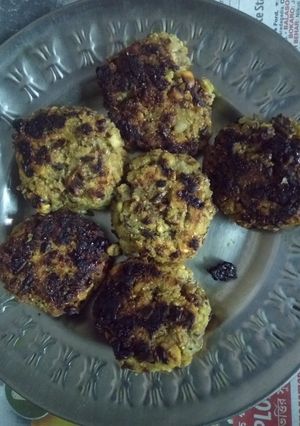 A picture of Bean seeds fritters.