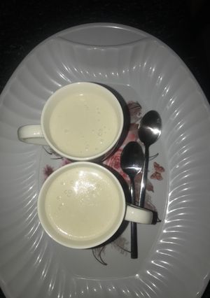 A picture of Kunun Semovita (pap/gruel).