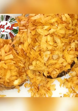 A picture of Coconut flakes.