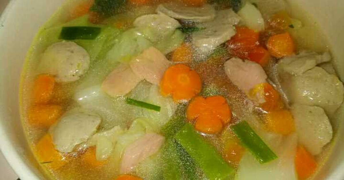 Resep Sop Baso Ikan Tuna Oleh Elpazulione Cookpad