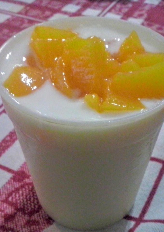 Una foto de Yogurt casero