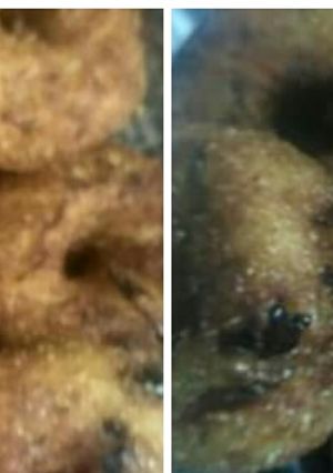 A picture of Rice vada.