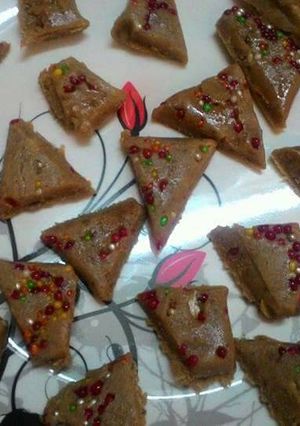 A picture of Bal Mithai.