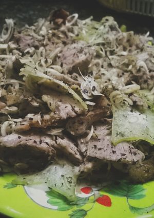 Hình của món Chạo chân giò.