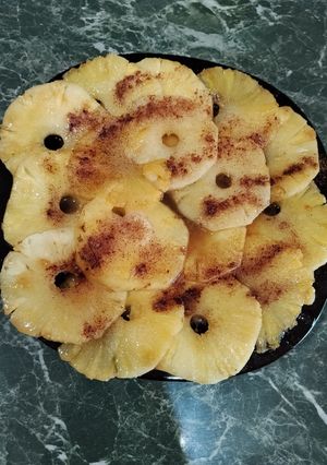 Foto di Ananas caramellato
