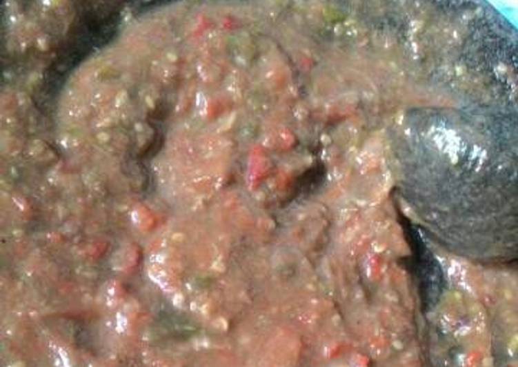 Resep Sambel lamongan Anti Gagal