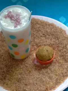 ப்ரவுன் அரிசி கஞ்சி (Brown arisi kanji recipe in tamil) செய்முறை முக்கிய புகைப்படம்