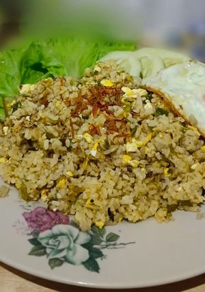 Foto resep Nasi Goreng Teri Cabe Ijo