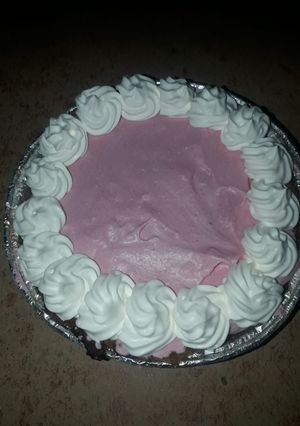 Una foto de Tarta de Mousse de Frutilla