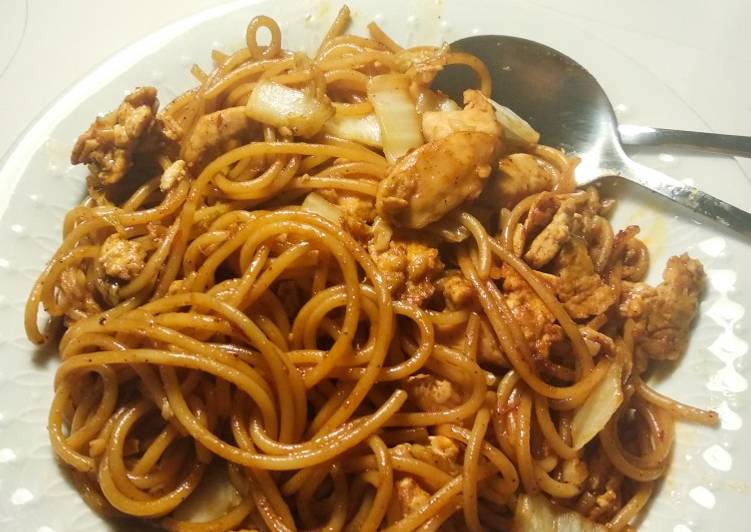 Spaghetti Goreng Jawa Sederhana
