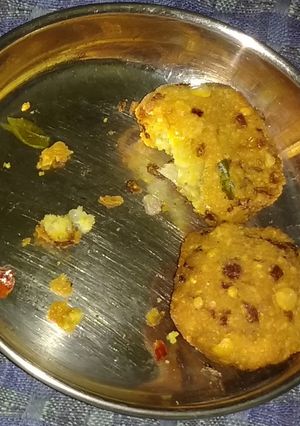 A picture of Monsoon Munchie - Channa Dal Vada.
