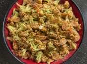 Gambar tumis bunga kol bawang putih