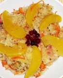 Фантастическая хрустящая Квашеная капуста с клюквой и яблоками